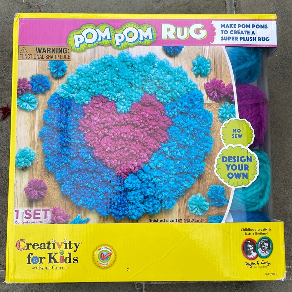 Pom Pom Rug Craft